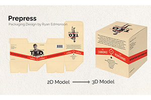 Prepress Stage of Packaging Design d8txhd