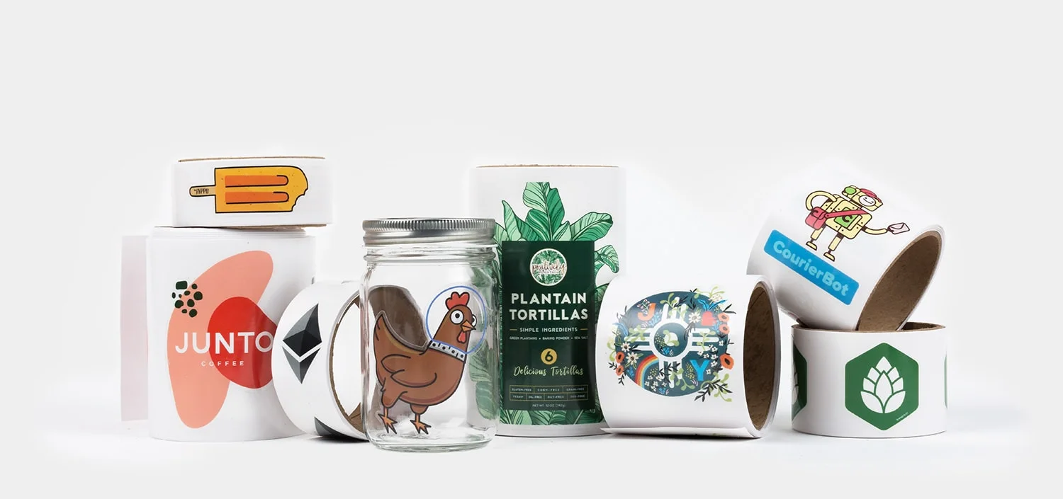 clear packaging with bold label readable font