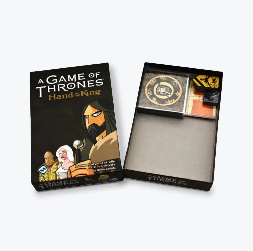 custom board game box unified branding logos
