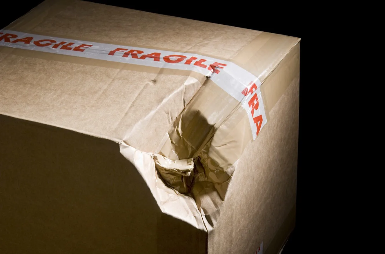 damaged goods broken packaging customer dissatisfaction