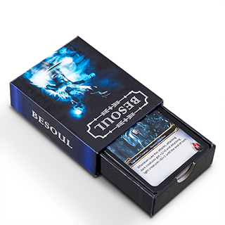 durable thick cardboard game box packaging