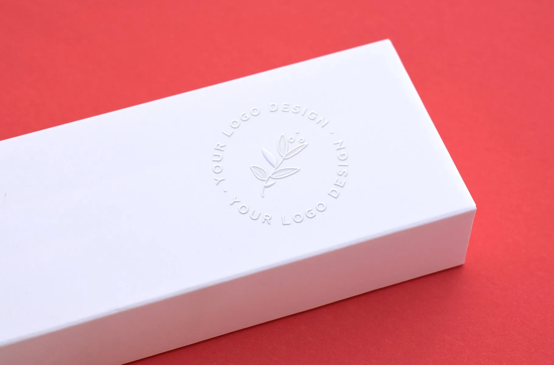 emotional packaging design colorful embossed logo