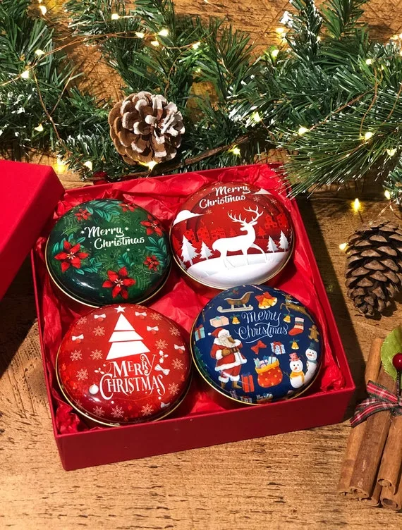 festive scented holiday gift packaging box