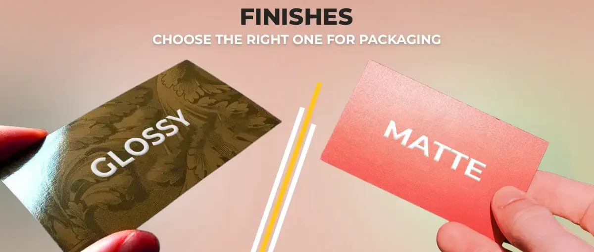 matte and gloss lamination packaging finish comparison