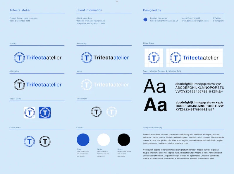 online packaging platform logo alignment design control