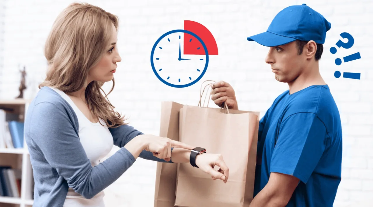 packaging delivery delay missed deadline business stress