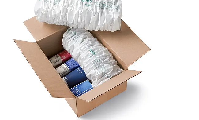 reinforced protective shipping packaging cushioning