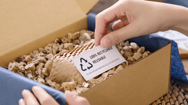 sustainable packaging eco-friendly cardboard molded pulp inserts green delivery