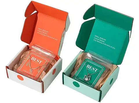 custom corrugated boxes for jewelry subscription