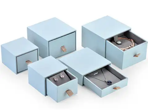 custom drawer boxes for jewelry pullout style