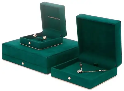 custom flocking boxes for jewelry