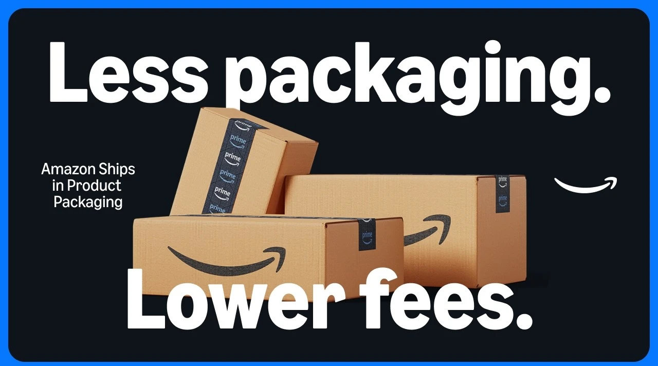 Amazon SIPP custom packaging sustainable shipping unboxing