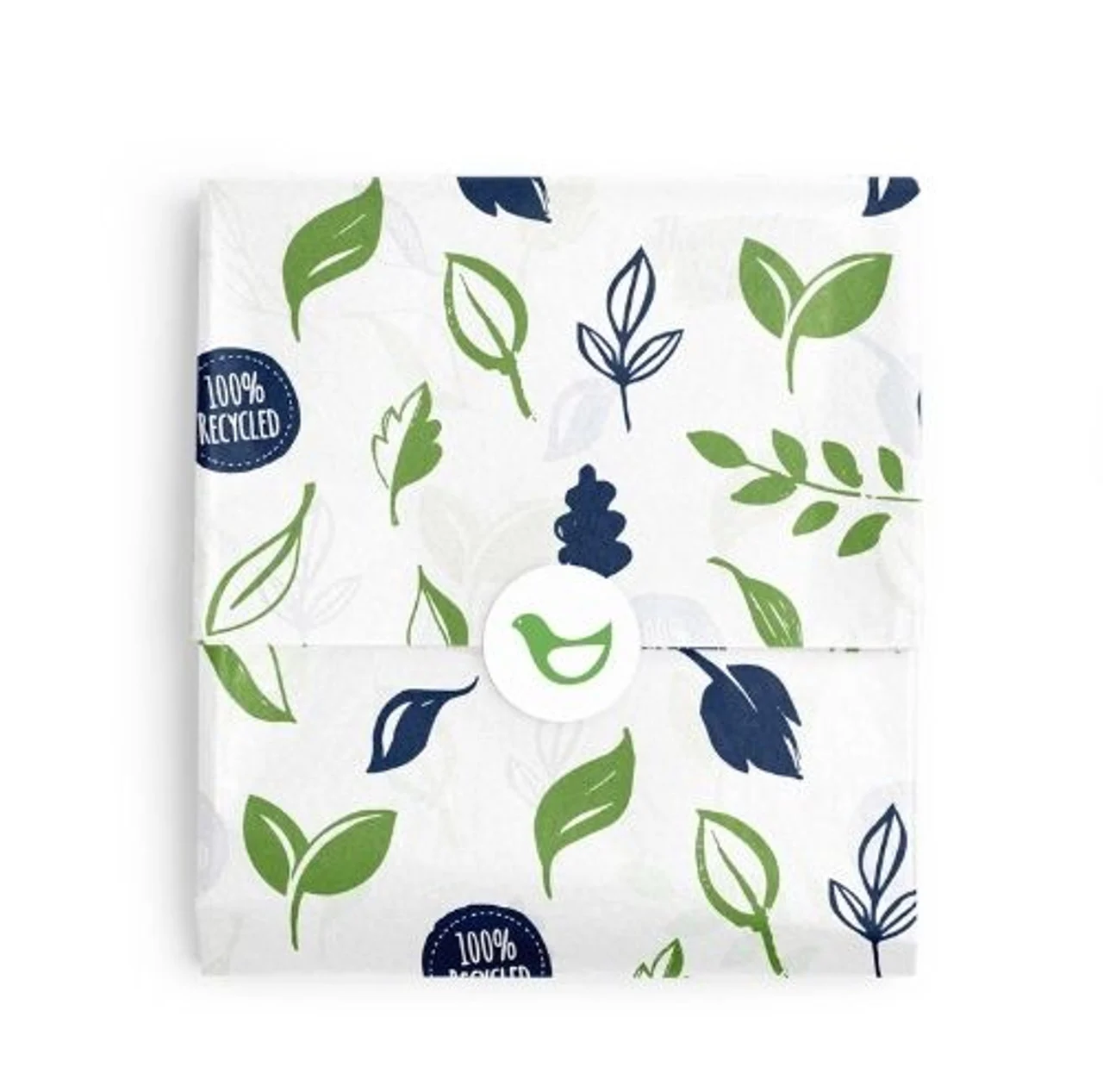 Eco-friendly recycled tissue paper with soy ink and acid-free quality