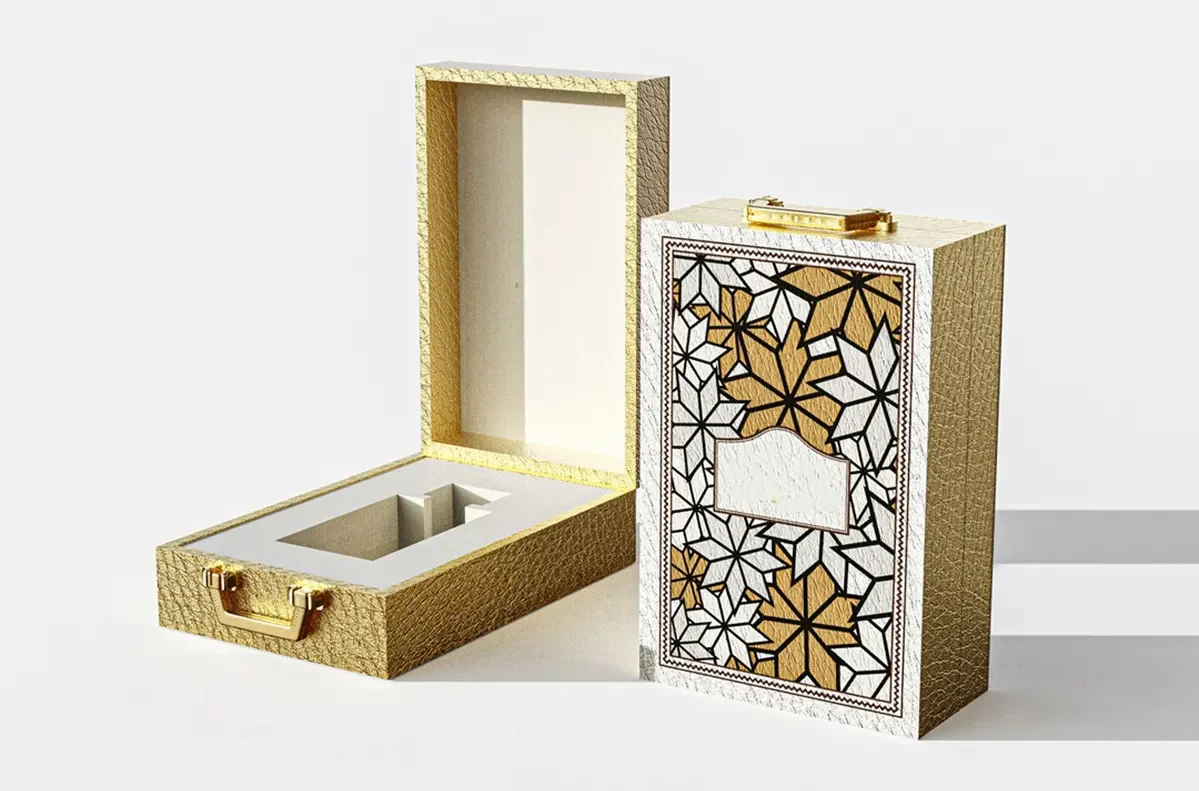 luxury MDF packaging box premium durable precise finish
