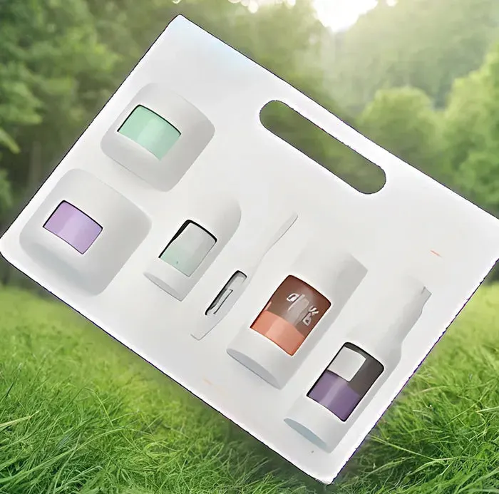 sustainable luxury skincare packaging eco-friendly recyclable paperboard box