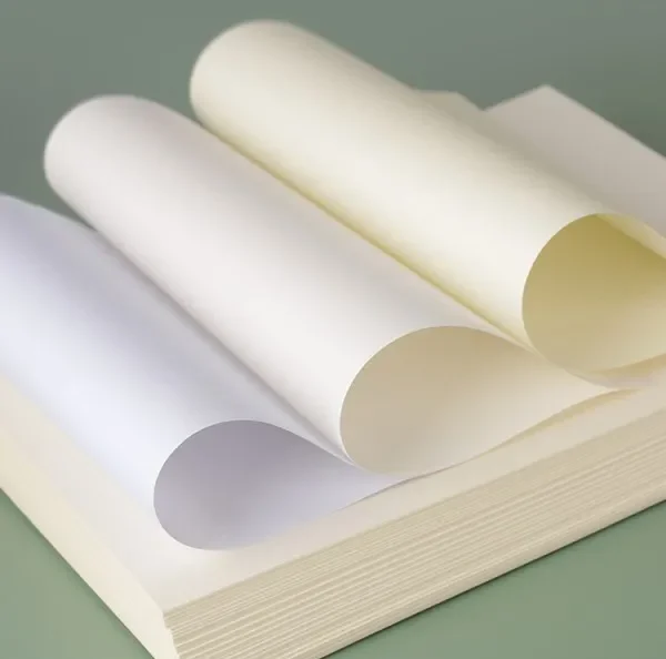 uncoated paper texture writable embossing natural eco packaging