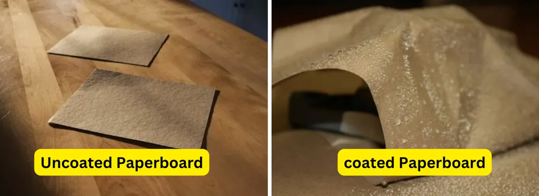 coated paper smooth surface printing primed texture close-up