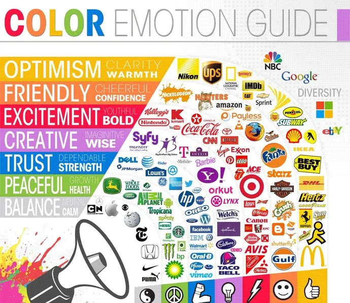 colour psychology marketing vibrant product shelf wine label purple