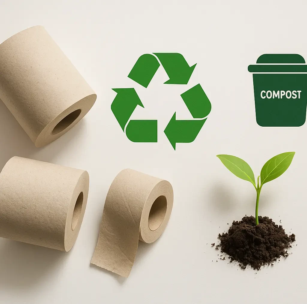 delicate tissue paper recycling environmental waste disposal