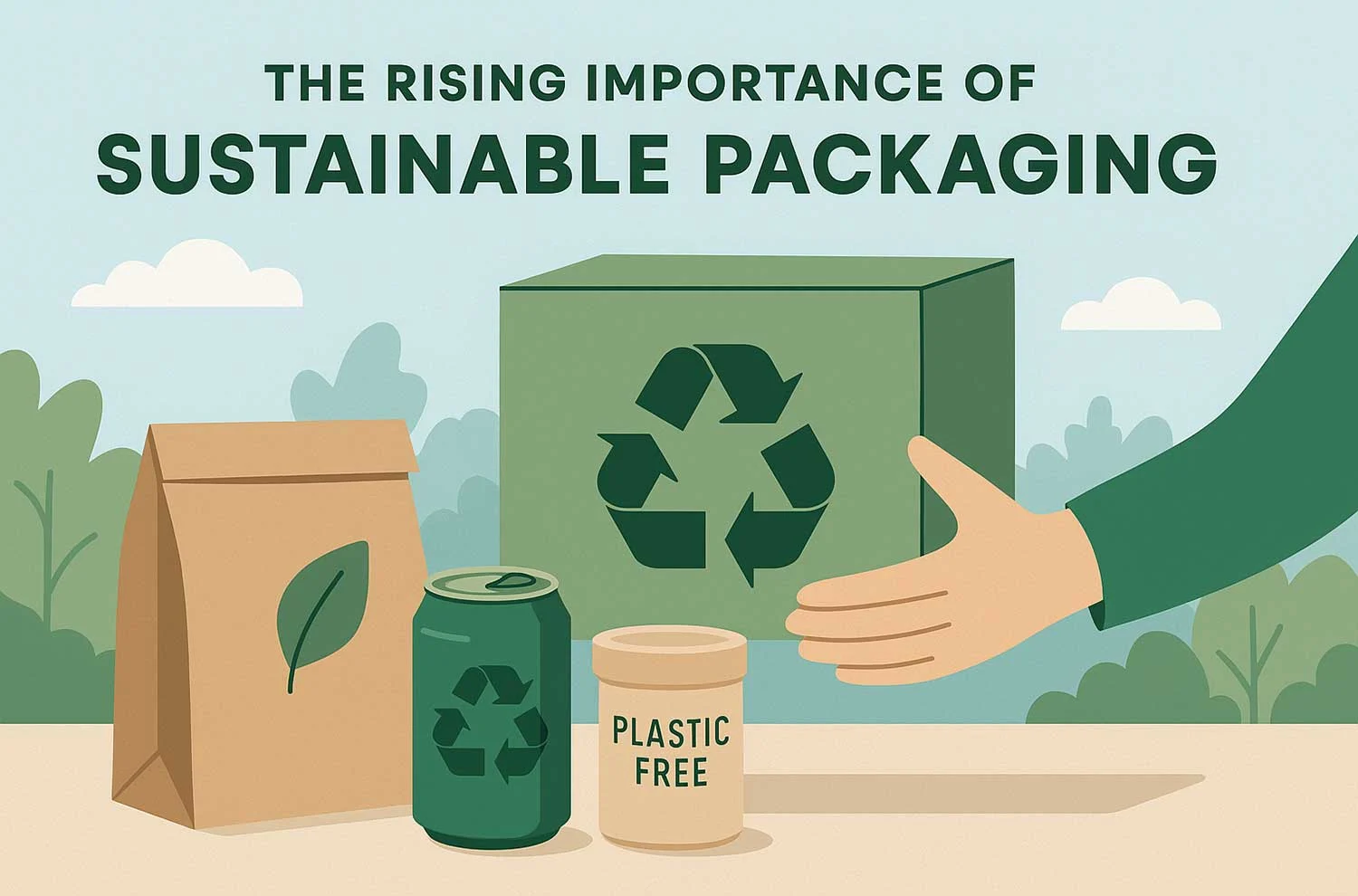 sustainable packaging climate change recycling green supply chain eco-friendly