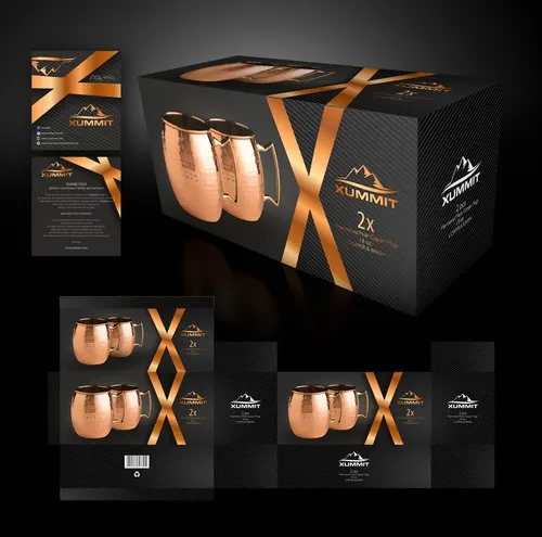attractive product packaging with bold design and smart layout