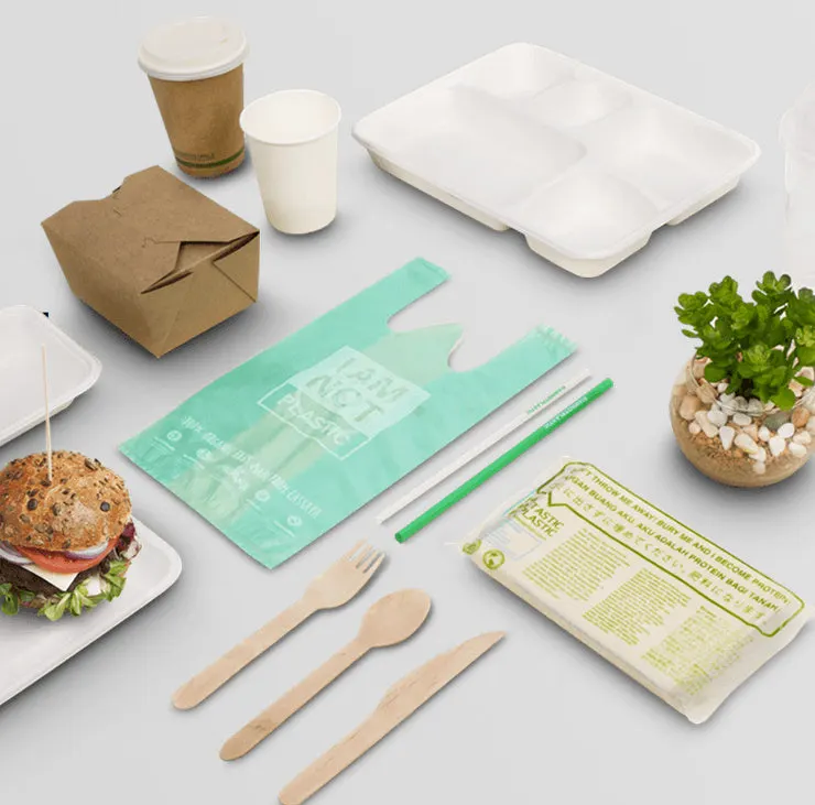 biodegradable cartons made from recycled agricultural waste
