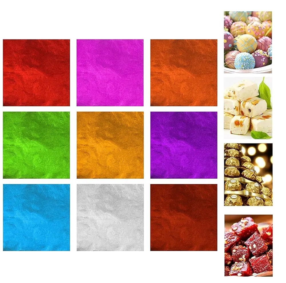 chocolate bar colorful food packaging with food safe inks
