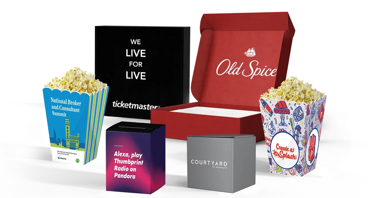 digital printing personalised packaging branded boxes retail customisation