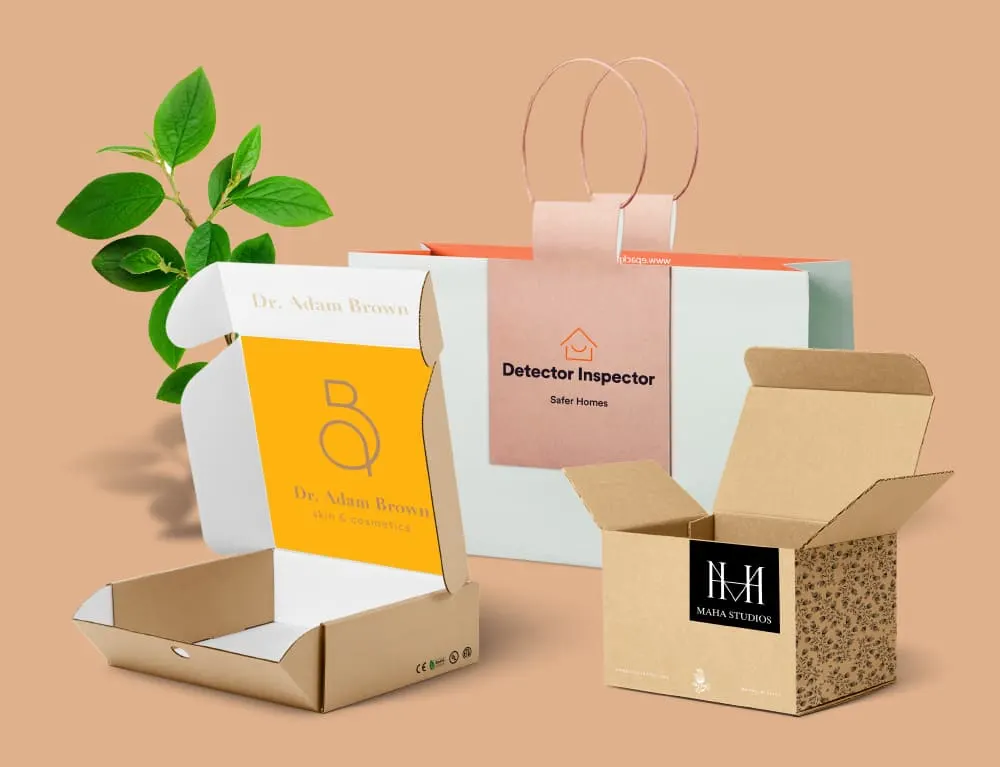 eco-friendly packaging boxes with sustainable inks by C MIC Packaging