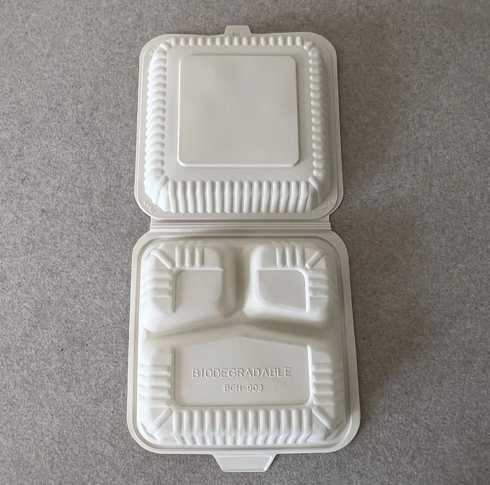 PLA bioplastic food packaging eco-friendly compostable container