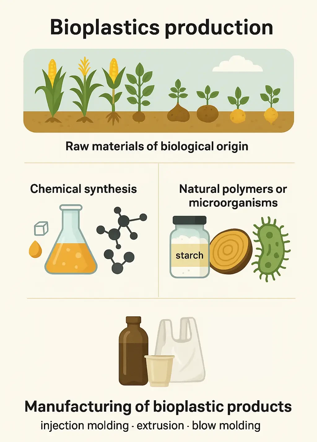 biodegradable polymer production and raw material supply challenges