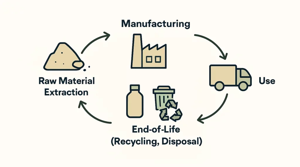 life cycle assessment sustainable packaging environmental impact analysis
