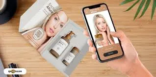 smart packaging with digital printing QR code NFC modern design