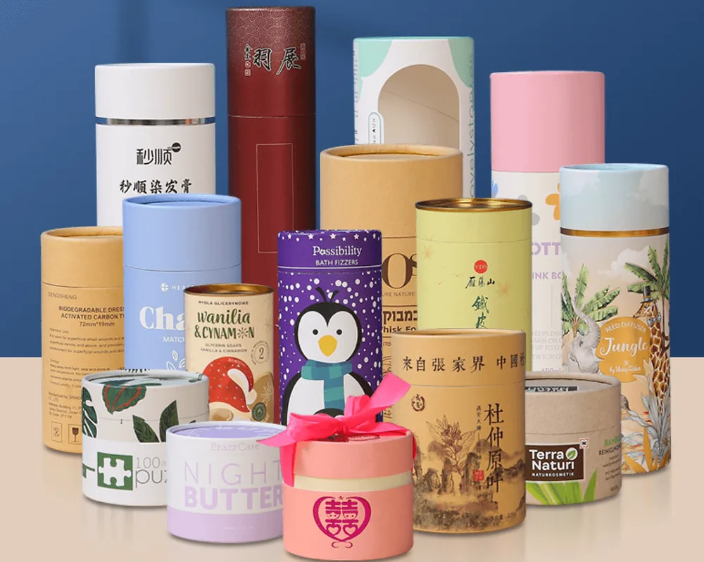 sustainable recyclable tea packaging easy open modern design